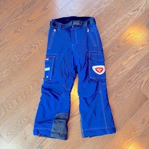 Bogner Kids Ski pants in blue size M/L for 7-8 y.o.